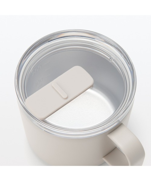 無印良品（MUJI） タンブラー 目盛り付き 保温保冷 蓋付きマグカップ