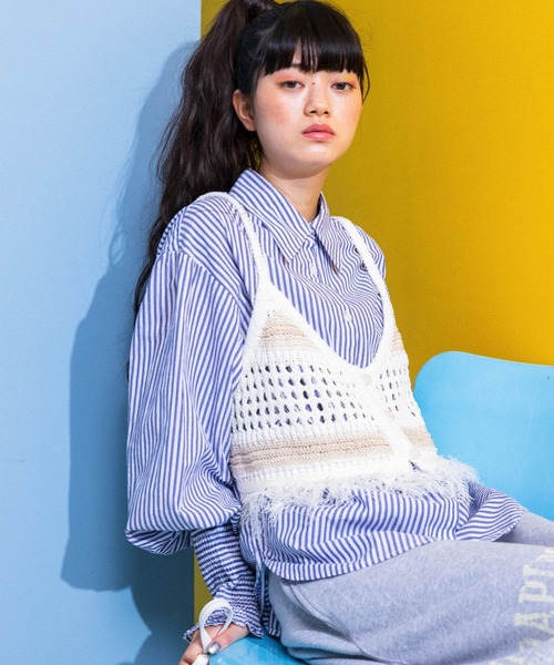 ニコアンド メイクスタッフaimi ニットキャミ 新品未使用 新品未使用 ニコアンド メイクスタッフaimi ニットキャミ - メルカリ