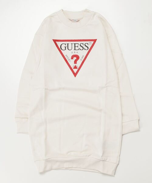 GUESS（ゲス） ワンピース GUESS FRENCH TERRY LS DRESS ワンピース