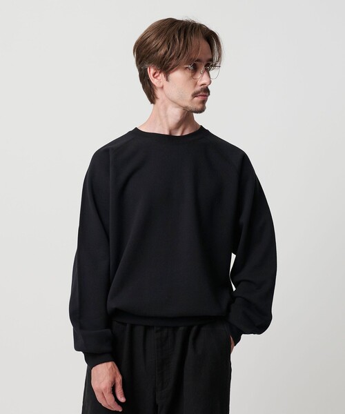 アメリカーナ×ユナイテッドアローズ ロング丈ラグランスウェット BEAUTY＆YOUTH UNITED ARROWS トレーナー スウェット 「WEB限定