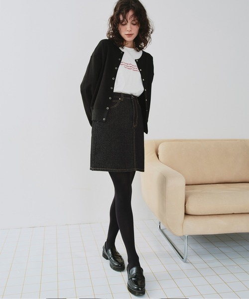 【ここティ❣️パンツ、デニム、スカート3点セット】 titivate デニムスカート デニムミニスカート : ZOZOTOWN Yahoo