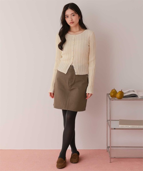 【nonページ】ディースクエアード　デニム　ミニスカート 38サイズ DSQUARED2(ディースクエアード) ☆レディースデニムスカート (D