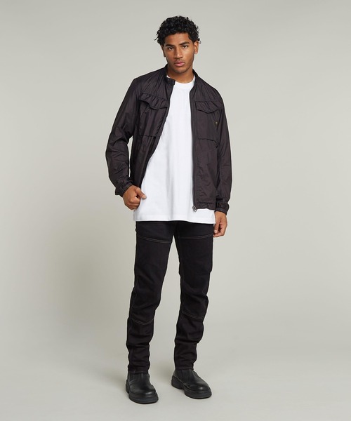 ジャケット・アウター gstar raw E LINER OVERSHIRT G-STAR RAW ナイロンジャケット ROVIC OVERSHIRT/ミリタリーディテール