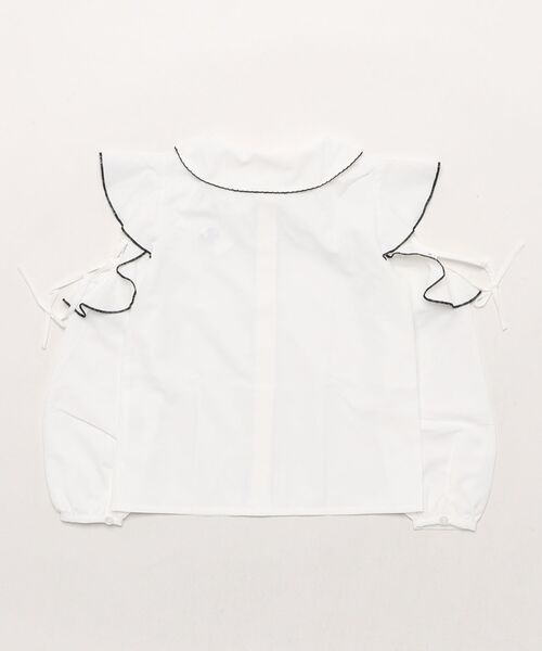 PINKHUNT ブラウス シャツ ピンクハント 袖レースアップ 0187K
