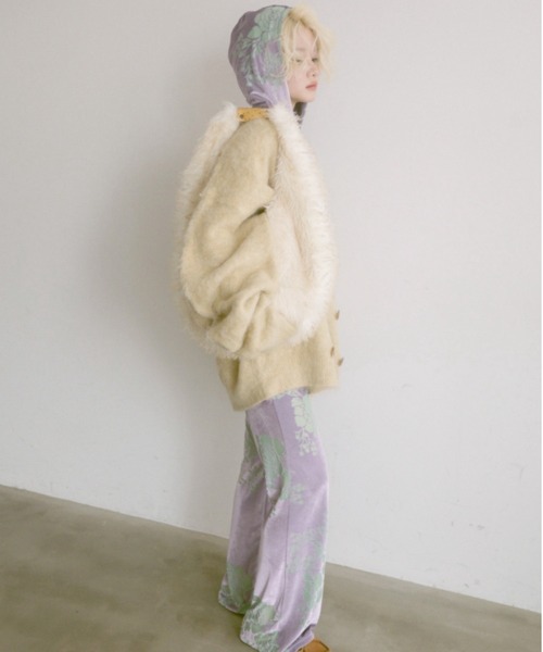 igi パーカー OPAL VELOUR HOODIE TEE / ベロアフーディー レディース