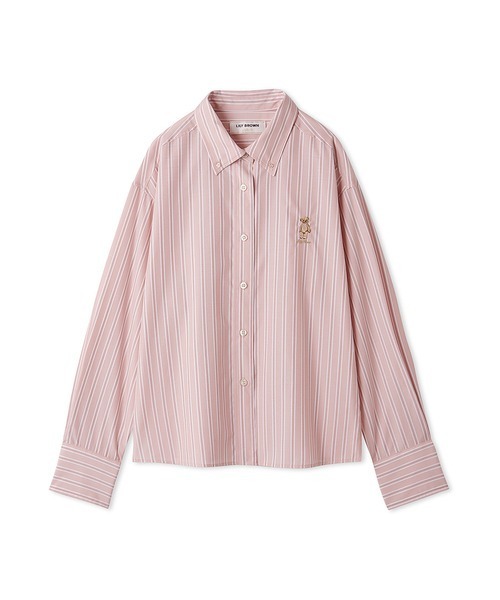 ブラウス シャツ 「ZOZO限定カラー」Lily Bearクラシックシャツ レディース LILY BROWN ブラウス シャツ 「ZOZO限定カラー」Lily Bear