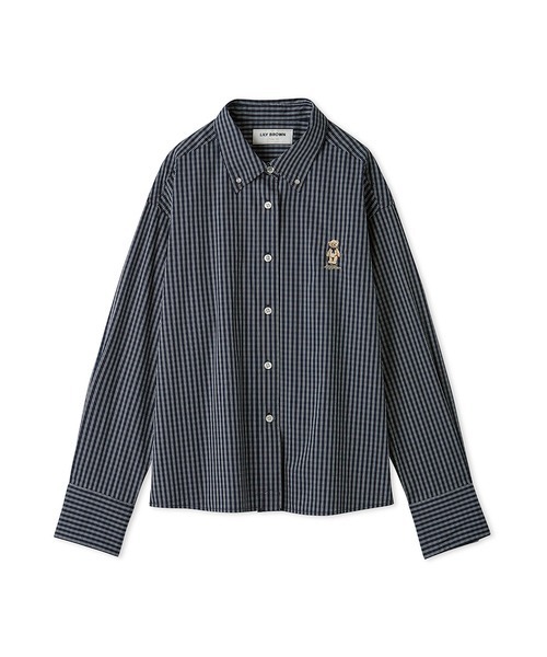 ブラウス シャツ 「ZOZO限定カラー」Lily Bearクラシックシャツ レディース LILY BROWN ブラウス シャツ 「ZOZO限定カラー」Lily Bear