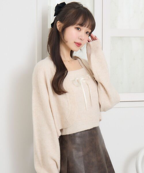 ESSENTIAL DESIGNS - ESSENTIALS♡ニット・セーターXS URBAN RESEARCH Sonny Label ニット セーター ピグメントア