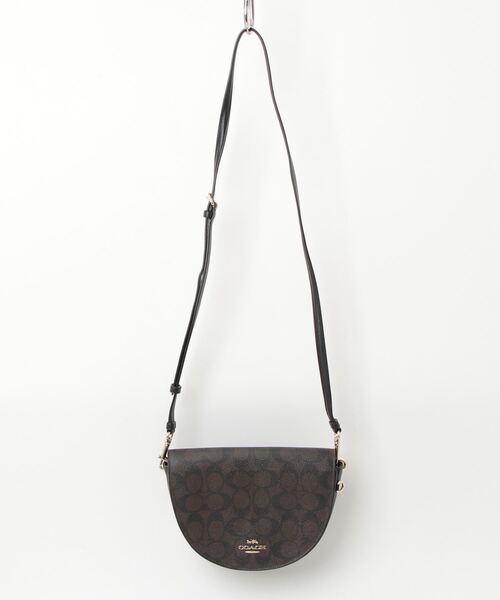 COACH」 ショルダーバッグ - ブラウン レディース