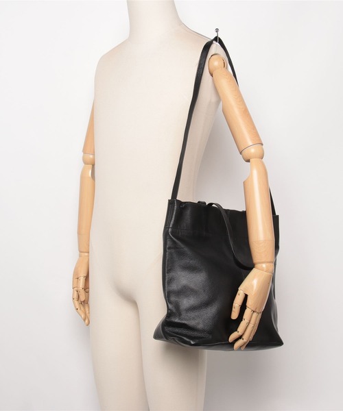 U 遊 トートバッグ 「U/遊」ゴートレザー2WAY TOTEBAG /山羊革