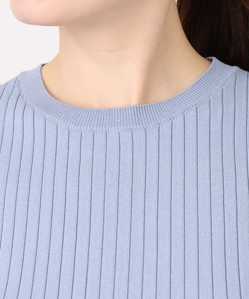 シフォンチュール袖ニット/洗える/WEB限定サイズあり シフォンチュール袖ニット/洗える/WEB限定サイズあり（ニット