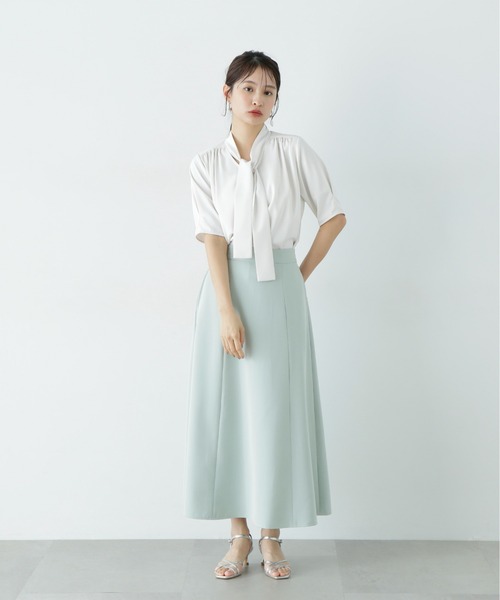 ブラウス シャツ Nature shirt  ナチュレシャツ レディース natural couture ブラウス シャツ osonoなみなみ釦バイカラー