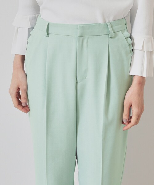 SunaUna（スーナウーナ） パンツ 「ポケットフリル／大人フェミニン