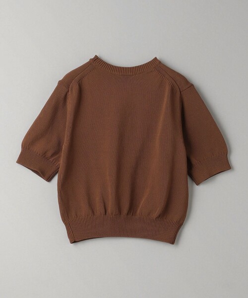 タグ付新品　ビューティー＆ユース　コイルニット ショートスリーブ プルオーバー BEAUTY＆YOUTH UNITED ARROWS ニット セーター コイルニット