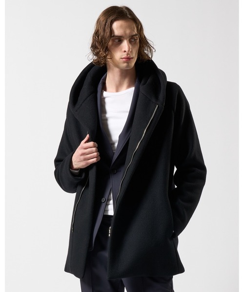 wjkコート wjk コート LARGE ブラック メンズ : ZOZOTOWN Yahoo!店 - 通販