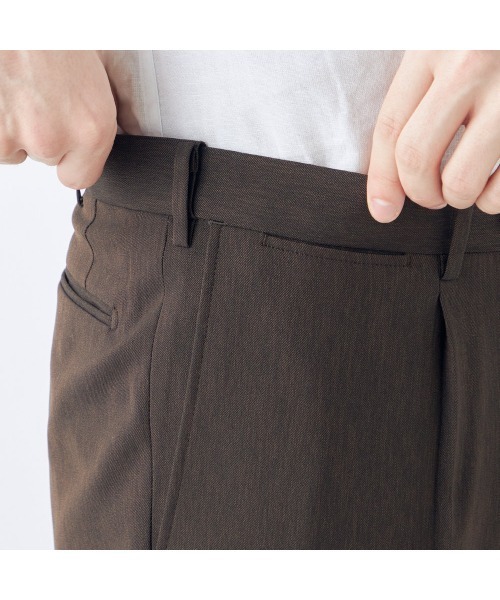 LOW CLASSIC 着用回数1回 ブラック Ssize benine 9 / ウールツイル2タックスラックス