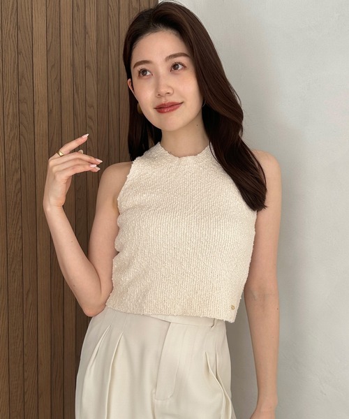 anuans ワンピース ネップニットセットアップ : ZOZOTOWN Yahoo