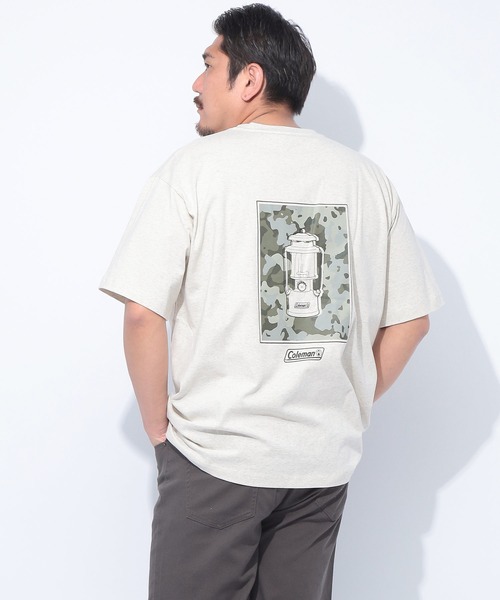 コールマン　非売品　ペナント Coleman tシャツ (コールマン) USAコットン BIGランタンプリント