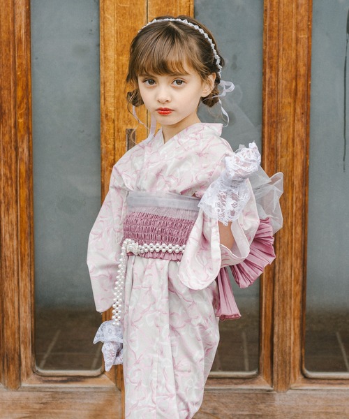 URBAN CHERRY オーガンジー兵児帯 キッズ 子供 女の子