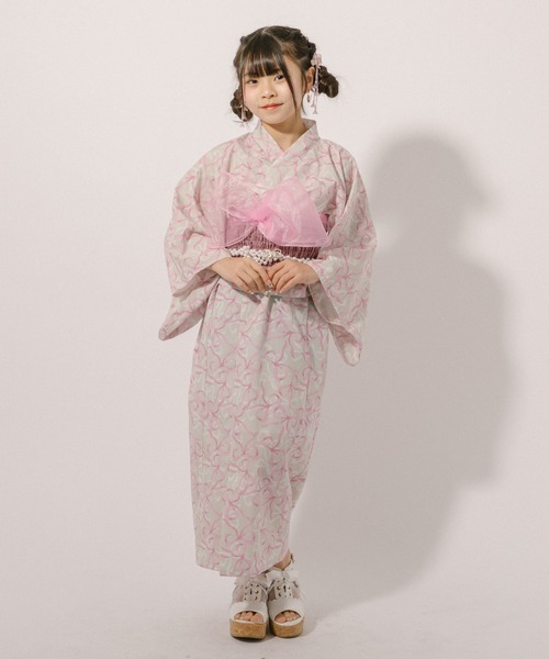 URBAN CHERRY オーガンジー兵児帯 キッズ 子供 女の子