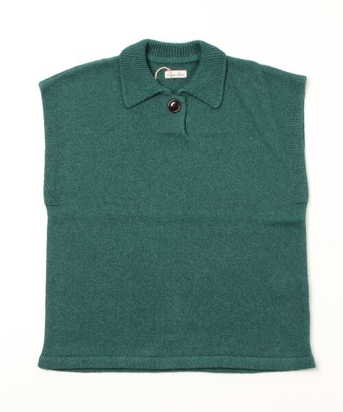 「Steven Alan」 半袖ニット - グリーン レディース