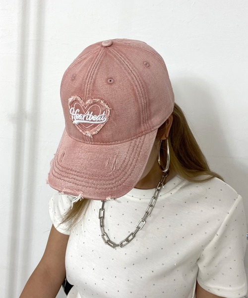 レディースウェア S logo cap scarlet レディース CAP/キャップ 「R」刺繍 ワンポイント 帽子 選べる5