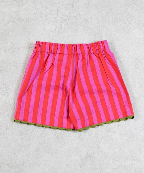 kiminori morishita 赤 リネン　ショートパンツ 4/46 リネン ショートパンツ |【公式】子供服やベビー服のキッズ