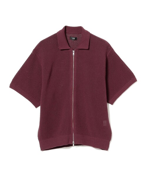 BEAMS ポロシャツ メッシュ ニット メンズ : ZOZOTOWN Yahoo!店
