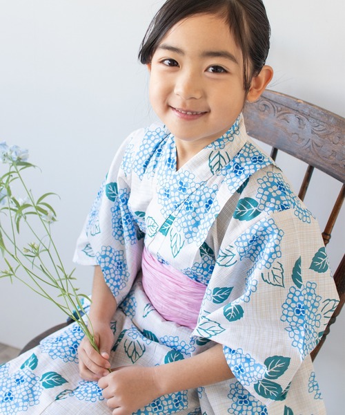 【新作】140cm kids浴衣 1713 浴衣 子供浴衣 キッズ 子供 : ZOZOTOWN Yahoo!店 - 通販 - Yahoo