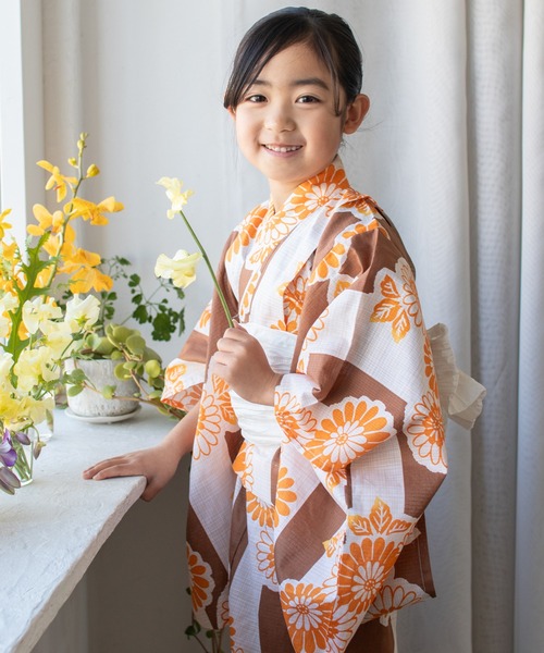 【7】　子供浴衣　54点　おまとめ売り 楽天市場】2025年 ワンピースにもなる 2way 簡単着付け 浴衣4点
