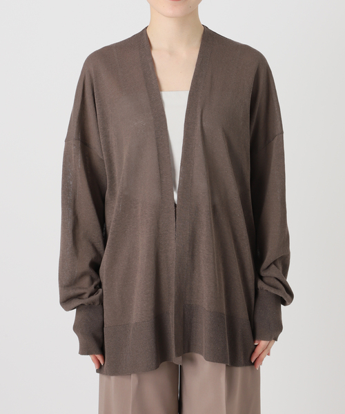Noble 18Gシアーオーバーサイズカーディガン NOBLE｜18Gシアーオーバーサイズカーディガン | Rakuten Fashion