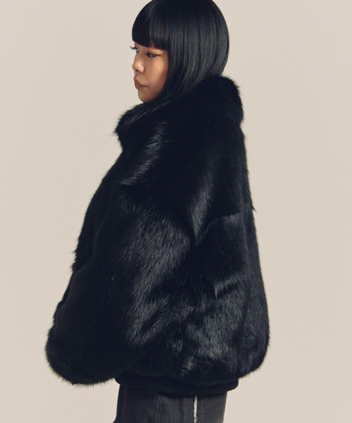 「GALLIS ADDICTION」 ジップアップブルゾン L ブラック メンズ_画像5