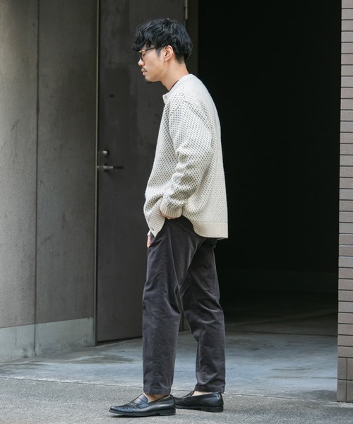 「URBAN RESEARCH ROSSO MEN」 ニットカーディガン MEDIUM ブラック メンズ_画像9