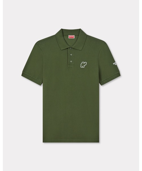 (日本未発売モデル) KENZO ケンゾー　ポロシャツ Mサイズ グレー グレー（灰色）系 KENZO(ケンゾー) ポロシャツ(メンズ) - 海外