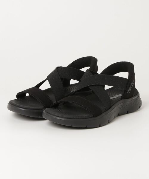 Skechers Go Walk スポーツサンダル 、 SKECHERS】 スケッチャーズ GO WALK MASSAGE FIT SANDAL ゴー