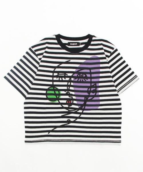 「Desigual」 半袖Tシャツ M ブラック レディース Desigual 「Desigual」 半袖Tシャツ M ブラック レディース
