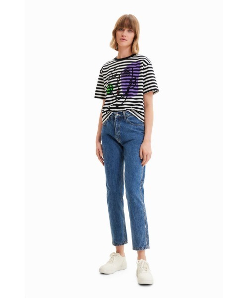 Desigual 「Desigual」 半袖Tシャツ X-SMALL ブラック