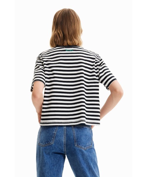 Desigual 「Desigual」 半袖Tシャツ X-SMALL ブラック