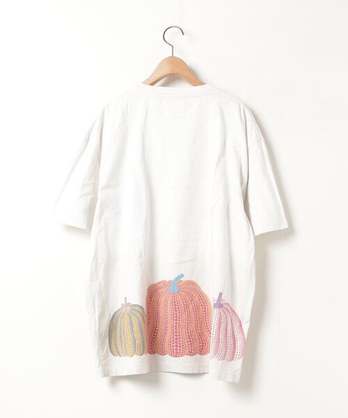 「LOUIS VUITTON」 パンプキン 半袖Tシャツ「草間彌生コラボ」 X-LARGE ホワイト メンズ