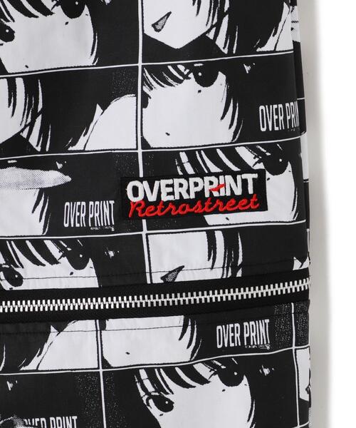 over print（オーバープリント） ワイドパンツ パンツ overprint