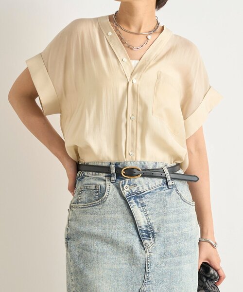 un dix cors ブラウス シャツ 「きちんと感・快適な着心地