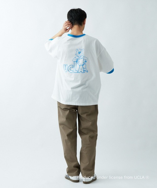 tシャツ 「UCLA」 別注ロングスリーブプリントTEE ロンT レディース メンズ UCLA tシャツ 「UCLA」 別注ロングスリーブプリントTEE ロンT