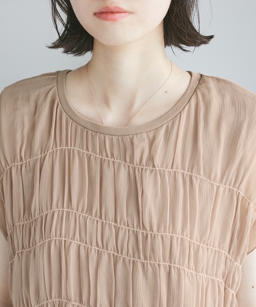 ROPE' PICNIC（ロペ ピクニック） tシャツ 楊柳シャーリングシアー
