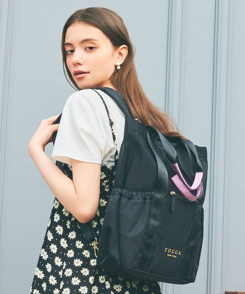 タイムセール中️⭕️TOCCA ブラック リュック TOCCA 「TOCCA」 リュック F ブラック レディース : ZOZOTOWN
