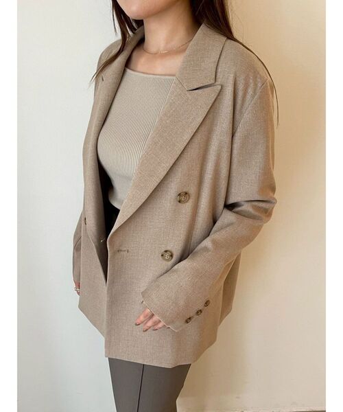 LAGUNAMOON（ラグナムーン） ジャケット テーラードジャケット ダブル