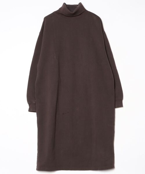 FREAK'S STORE ブラウン 長袖 ロングワンピース FREAK'S STORE（フリークスストア） 長袖ワンピース FREE ブラウン