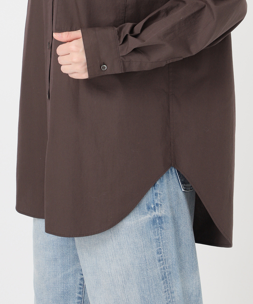 Spick＆Span ブラウス シャツ 「追加」50コットンオーバーシャツ