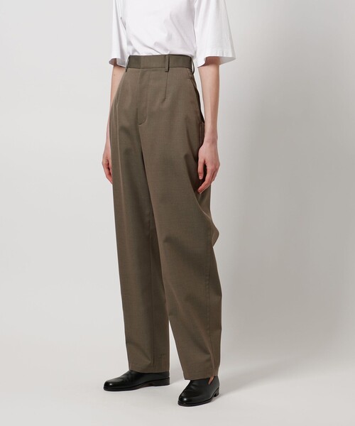 美品♡ロエフ　ボンタンパンツ　ホワイト　アイボリー LOEFF（ロエフ）の「＜LOEFF（ロエフ）＞ TW ボンタン パンツ