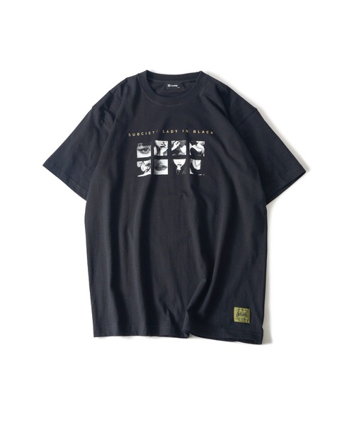 「Subciety」 半袖Tシャツ MEDIUM ホワイト メンズ