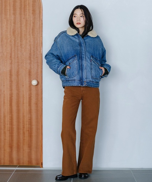 Levi's（リーバイス） デニムジャケット gジャン シェルパ ボンバー